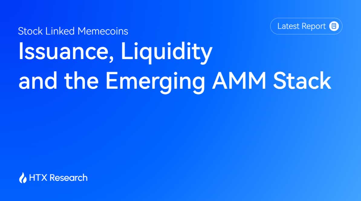 HTX Research Examines Stock-Linked Memecoins: A New Connection Between Equity Assets and Crypto Liquidity